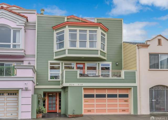 Property at 526 23rd Ave #1, San Francisco, CA 94121, 3 beds, 2 baths