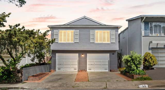 Photo of 33 Mira Vista Ct, Daly City, CA 94014