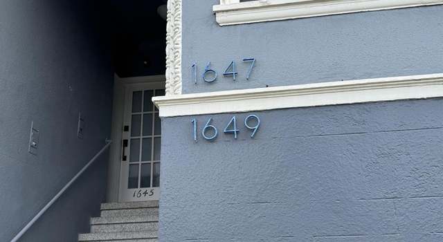 Photo of 1647 Cabrillo St, San Francisco, CA 94121