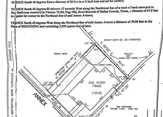 Property at 1918 Annex Ave, Dallas, TX 75204, 3 beds, 1 bath