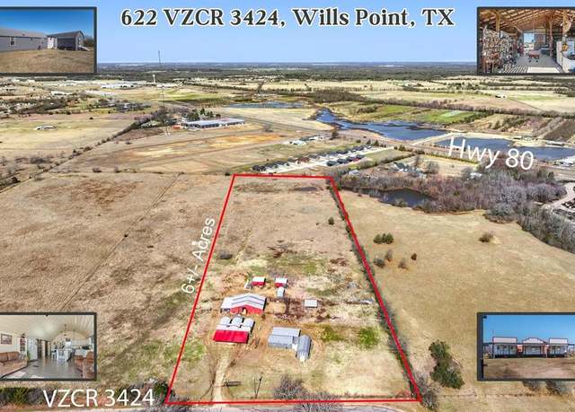 Property at 622 Vz County Road 3424, Wills Point, TX 75169, 3 beds, 3 baths
