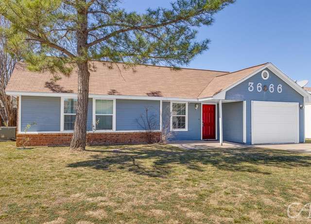 Property at 3666 Georgetown Dr, Abilene, TX 79602, 3 beds, 1.5 baths