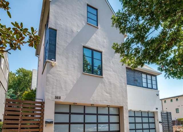 Property at 3618 N Fitzhugh Ave, Dallas, TX 75204, 3 beds, 3.5 baths