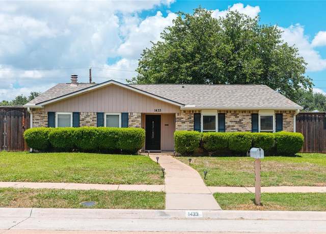 Property at 1433 Coffeyville Trl, Plano, TX 75023, 3 beds, 2 baths