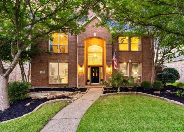 Property at 4317 Sendero Trl, Plano, TX 75024, 5 beds, 3 baths