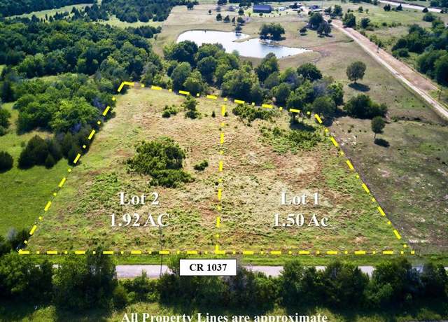 Property at LOT 1 CR 1037, Celeste, TX 75423