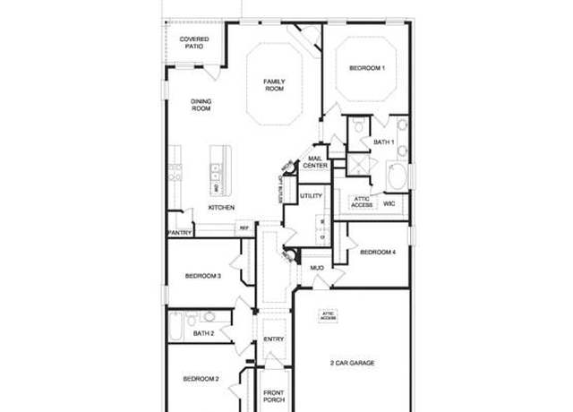 Property at 1814 Christina Dr, Princeton, TX 75407, 4 beds, 2 baths
