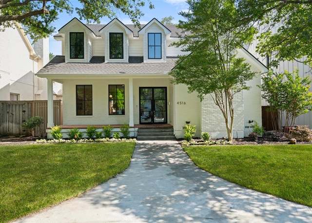 Property at 4516 Shenandoah Ave, University Park, TX 75205, 5 beds, 4.5 baths