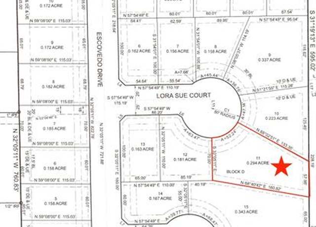 Property at Lot 11 Block D Lora Sue Ct, Italy, TX 76651