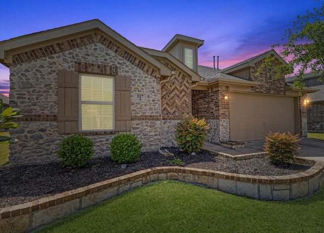 Property at 517 Alice Ln, Fate, TX 75189, 4 beds, 3 baths