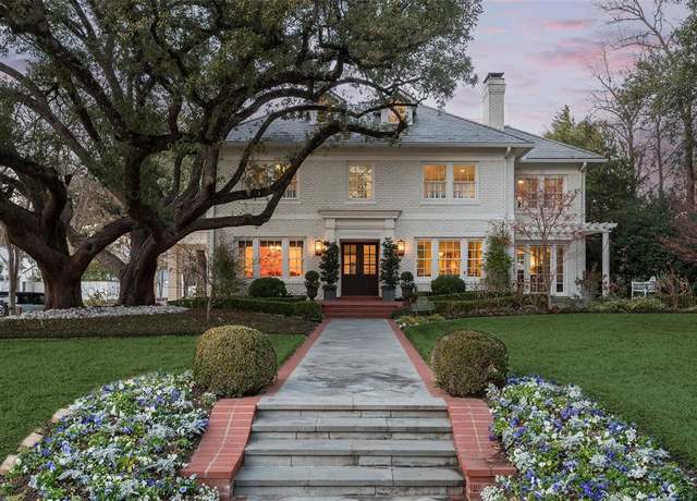 Property at 3728 Maplewood Ave, Highland Park, TX 75205, 5 beds, 4.5 baths