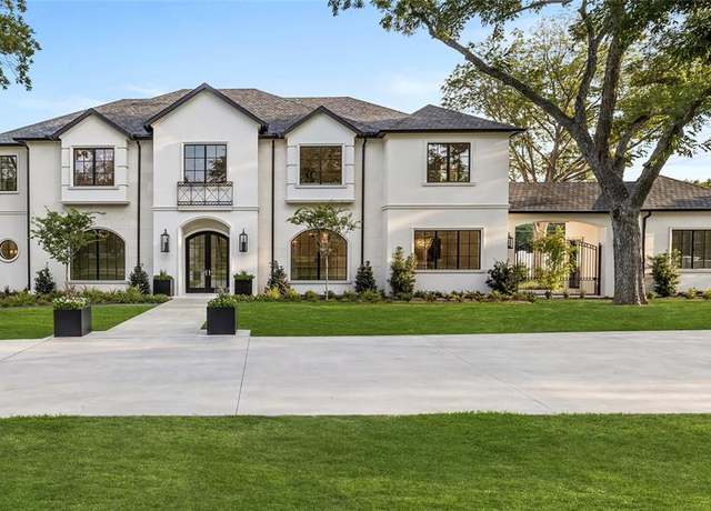 Property at 4206 Woodfin Dr, Dallas, TX 75220, 5 beds, 7 baths