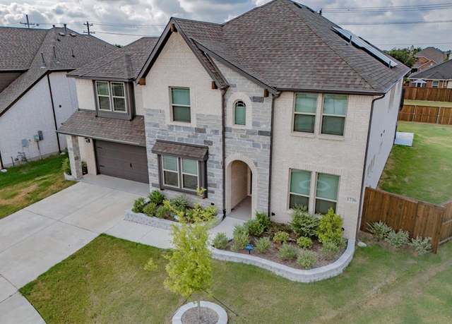 Property at 1736 Erin St, Little Elm, TX 75068, 5 beds, 4.5 baths