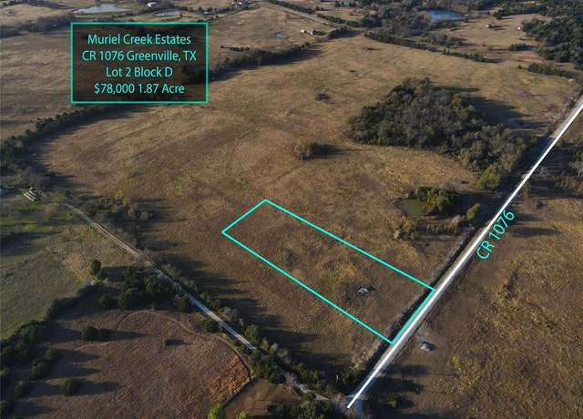 Property at Lot2 B CR 1076, Celeste, TX 75423