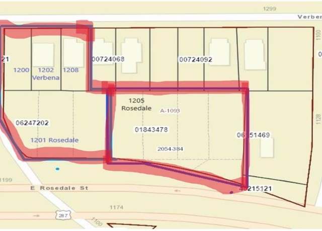 Property at 1200 Verbena St, Fort Worth, TX 76104