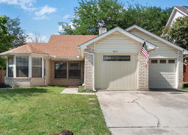 Property at 4677 Bracken Dr, Fort Worth, TX 76137, 4 beds, 2 baths
