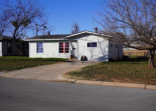 Property at 1126 S Bowie Dr, Abilene, TX 79605, 3 beds, 1 bath