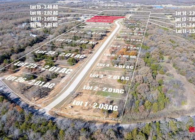 Property at 1 Shady Oak Ln, Valley View, TX 76272