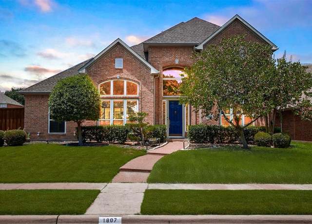 Property at 1807 Meadowcove Dr, Richardson, TX 75081, 4 beds, 4 baths