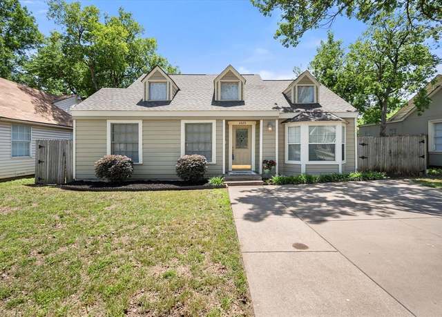 Property at 4525 Calmont Ave, Fort Worth, TX 76107, 2 beds, 1 bath