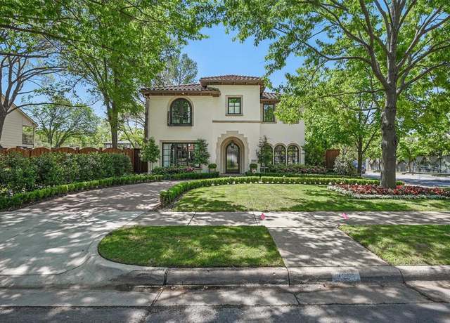 Property at 3219 Saint Johns Dr, Highland Park, TX 75205, 4 beds, 5.5 baths