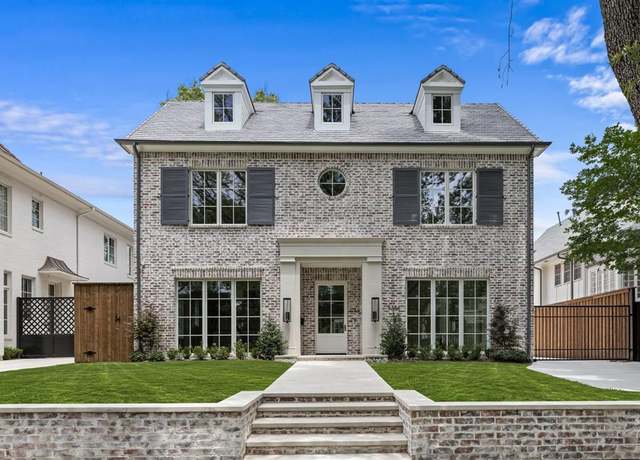 Property at 4344 Edmondson, Highland Park, TX 75205, 5 beds, 5.5 baths