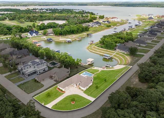 Property at 1624 Laguna W, Pelican Bay, TX 76020, 4 beds, 2.5 baths