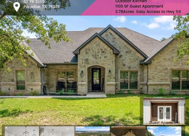 Property at 121 PR 3360, Paradise, TX 76073, 3 beds, 2.5 baths