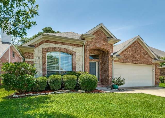 Property at 406 Fountain Park Dr, Euless, TX 76039, 4 beds, 2 baths