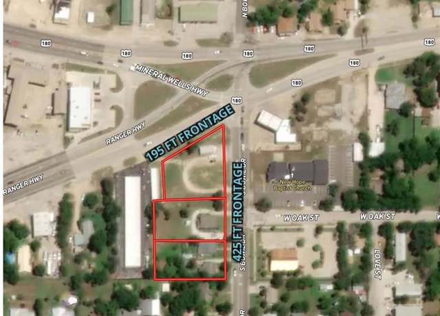 Property at 202 S Bowie Dr, Weatherford, TX 76086