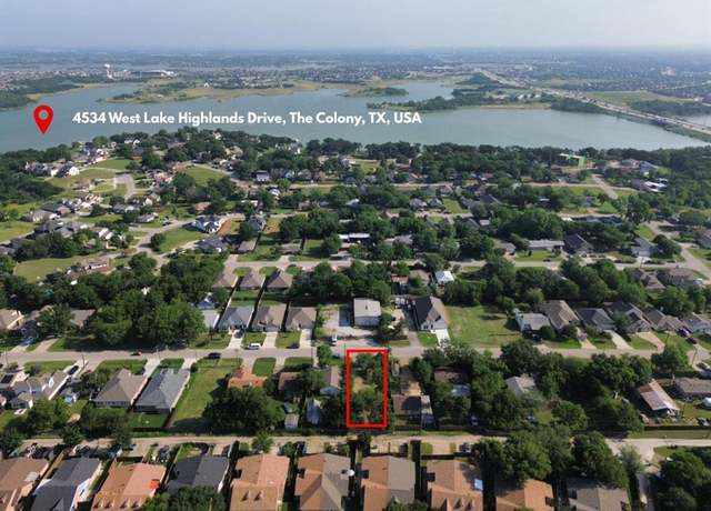 Property at 4534 W Lake Highlands Dr, The Colony, TX 75056