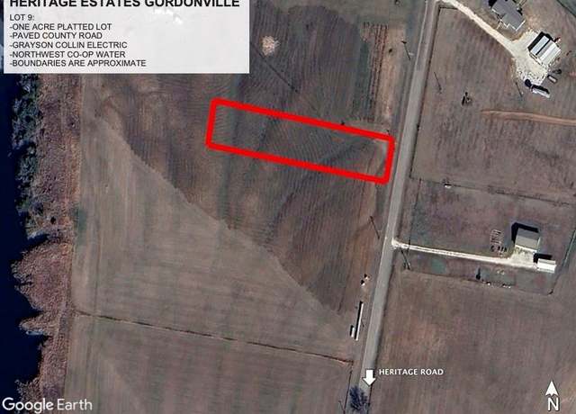 Property at LOT 1.9 Heritage, Gordonville, TX 76245