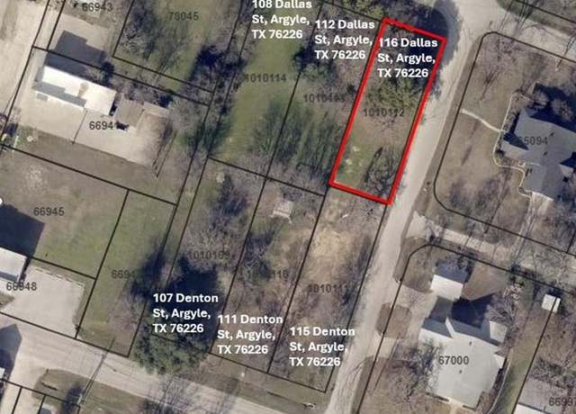 Property at 116 E Dallas St, Argyle, TX 76226