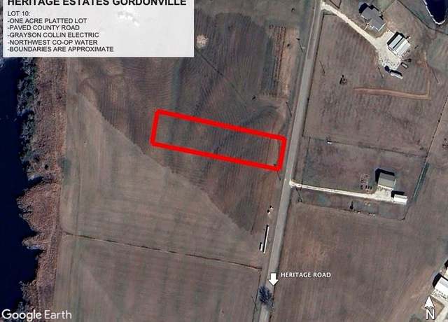 Property at LOT 1.10 Heritage, Gordonville, TX 76245