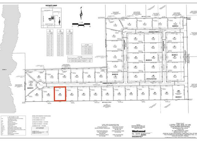 Property at Lot 20 Amberlyn Trl, Celina, TX 75009