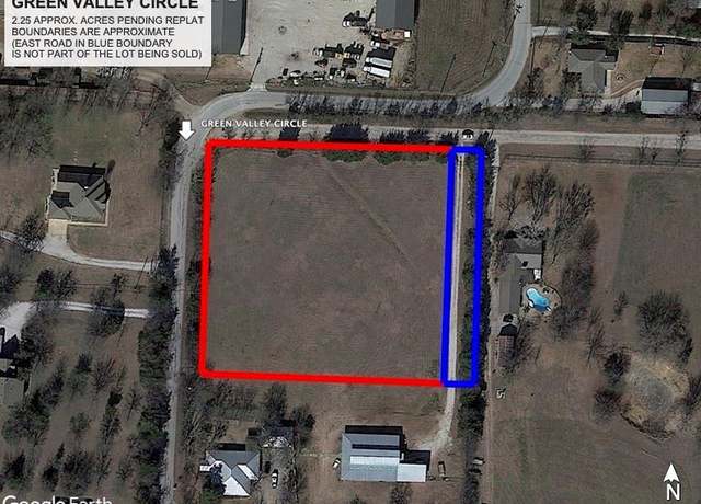 Property at TBD 2.5AC Green Valley Cir, Aubrey, TX 76227