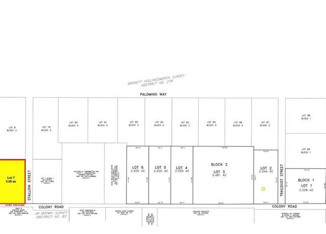 Property at Lot 7 Colony Rd, Tolar, TX 76476