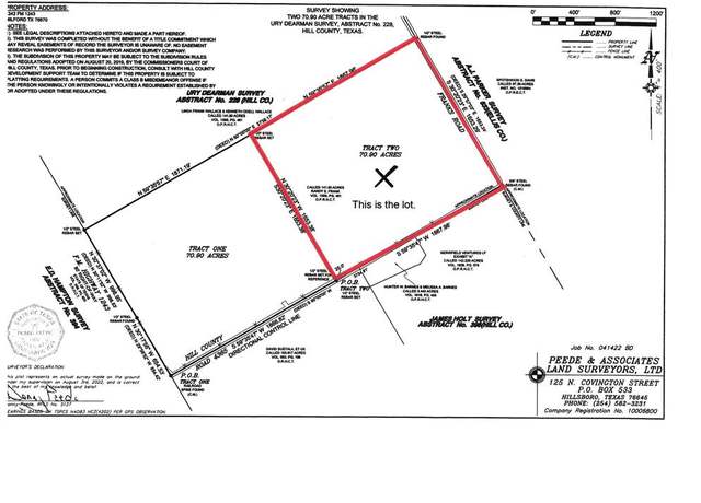 Property at HCR 4365, Milford, TX 76670