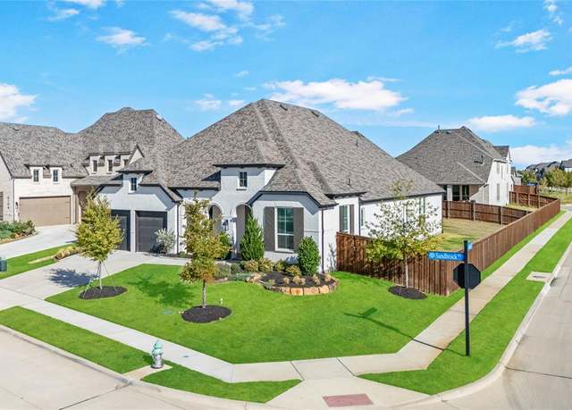 Property at 4100 Sandbrock Pkwy, Aubrey, TX 76227, 3 beds, 3.5 baths
