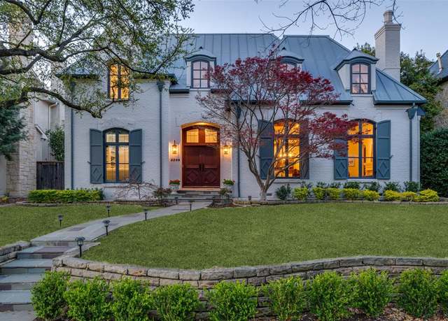 Property at 3508 Dartmouth Ave, Highland Park, TX 75205, 5 beds, 5.5 baths