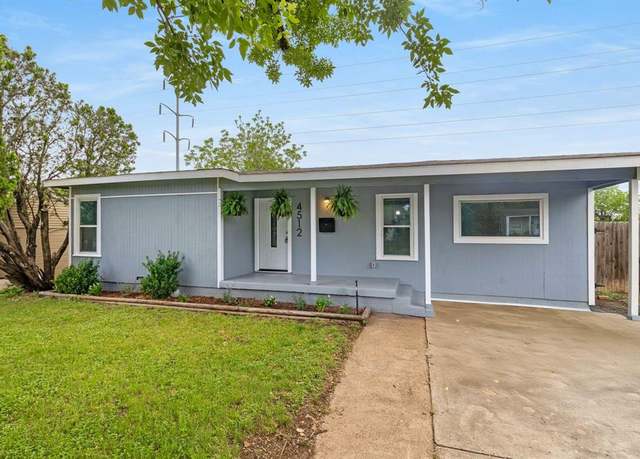 Property at 4512 Wabash Ave, Fort Worth, TX 76133, 4 beds, 2 baths