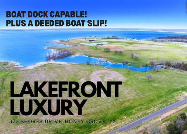 Property at 376 Shores Dr, Honey Grove, TX 75446