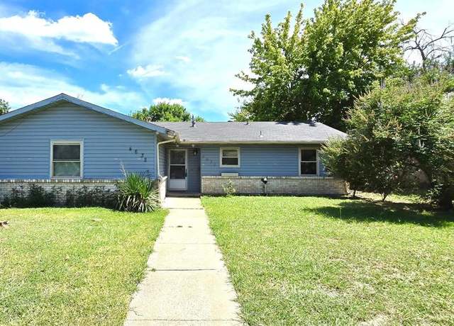 Property at 4632 Old Spanish Trl, Dallas, TX 75211, 4 beds, 2 baths