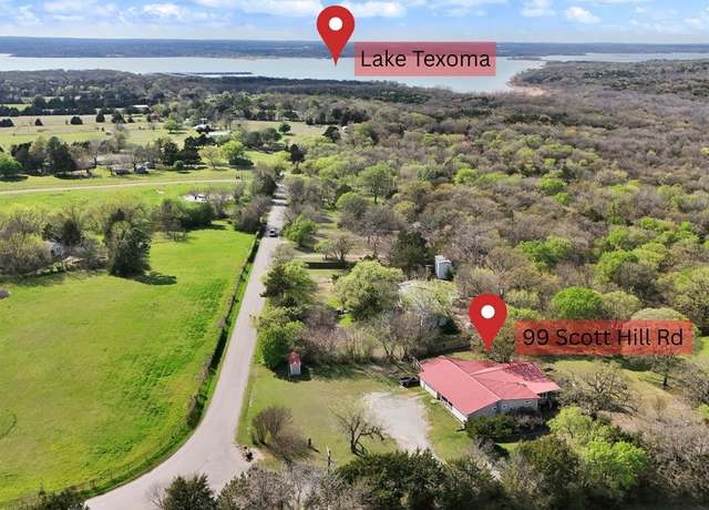 Property at 99 Scott Hill Rd, Pottsboro, TX 75076, 4 beds, 3 baths