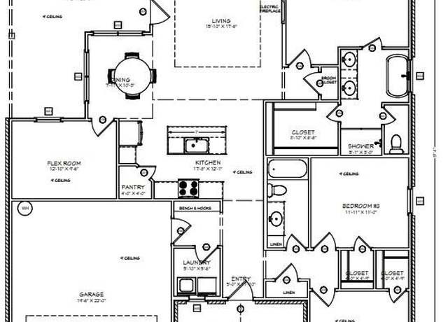 Property at 290 Gatling St, Tuscola, TX 79562, 3 beds, 2 baths