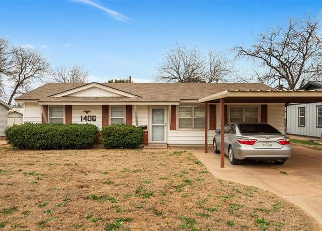 Property at 1406 E Cortez Dr, Wichita Falls, TX 76306, 3 beds, 1 bath
