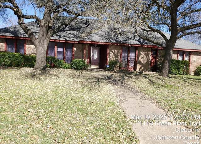 Property at 1115 Green River Trl, Cleburne, TX 76033, 3 beds, 2.5 baths