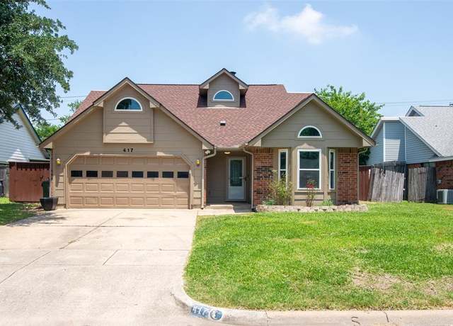 Property at 417 Red Coat Ln, Arlington, TX 76002, 3 beds, 2 baths