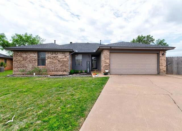 Property at 8042 Scooter Ct, Abilene, TX 79606, 3 beds, 2 baths