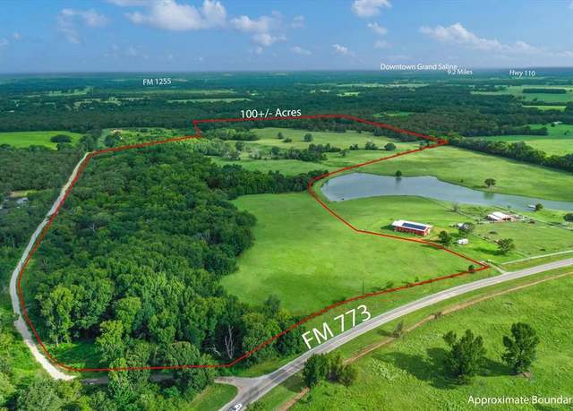Property at 100 (+/-) Acres FM 773, Grand Saline, TX 75140